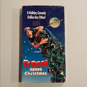 Ernest Saves Christmas VHS Tape